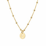 Collar Oro Letra Cala
