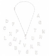 Collar Plata Letra Catalina