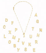 Collar Oro Letra Catalina