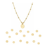 Collar Oro Letra Cala