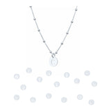 Collar Plata Letra Cala
