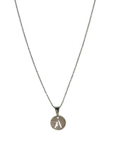 COLLAR PLATA LETRA CALA