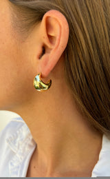 Argollas oro Bela