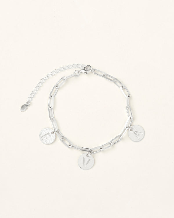 PULSERA PLATA CALA PERSONALIZADA