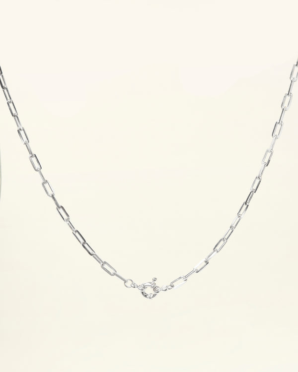 COLLAR PLATA SIMONA 40 CM