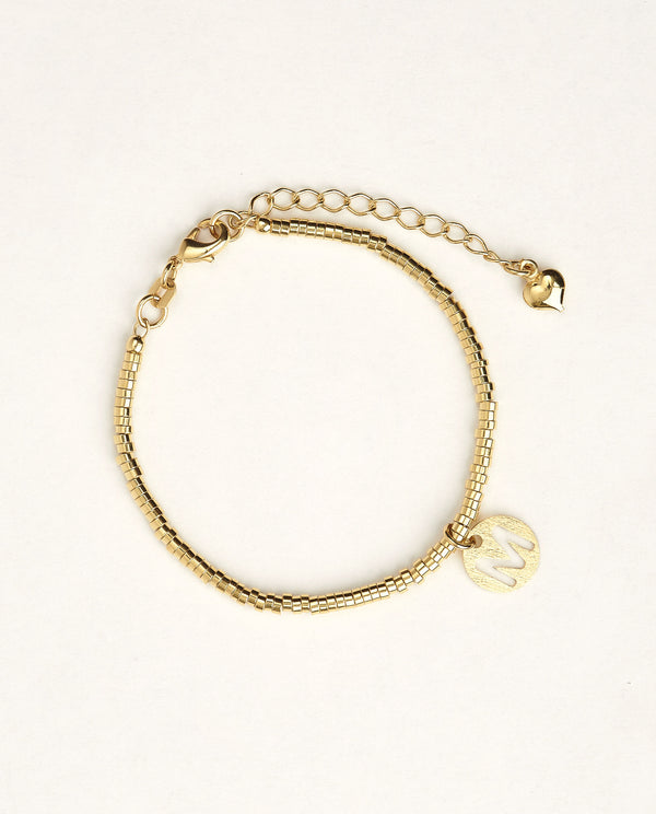 PULSERA ORO GITANA LETRA CALA