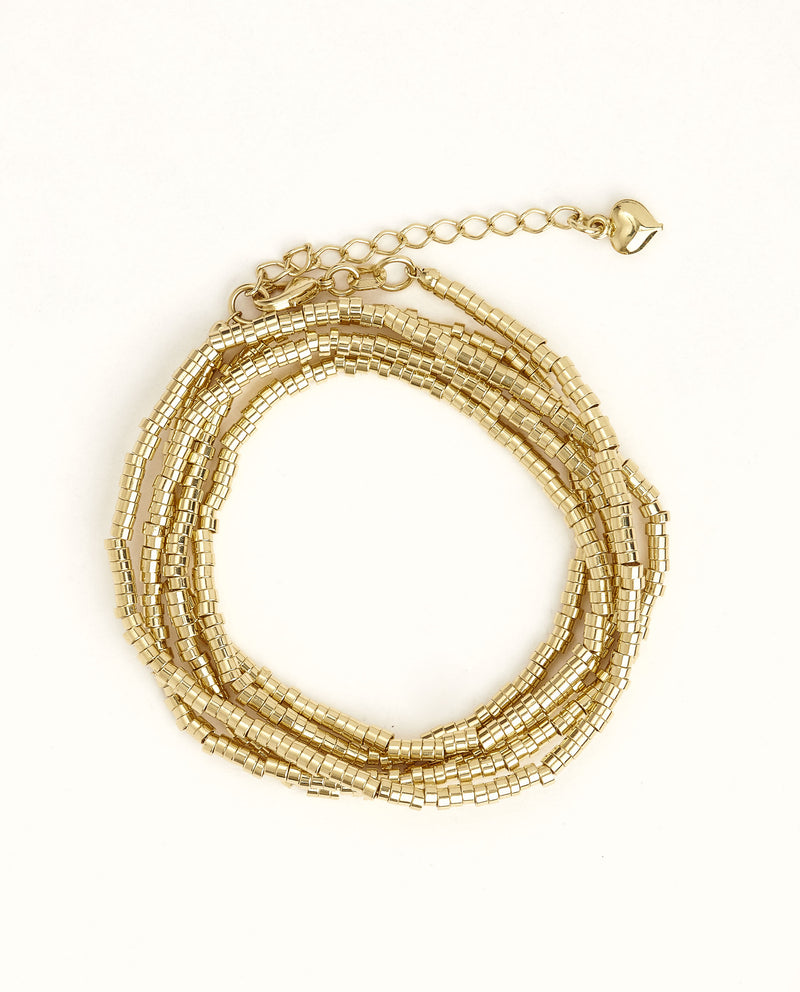 PULSERA BOR GITANA GOLD 80 CM