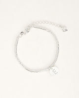PULSERA PLATA GITANA LETRA CALA