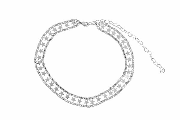 CHOKER PLATA FULLSTAR EMMA