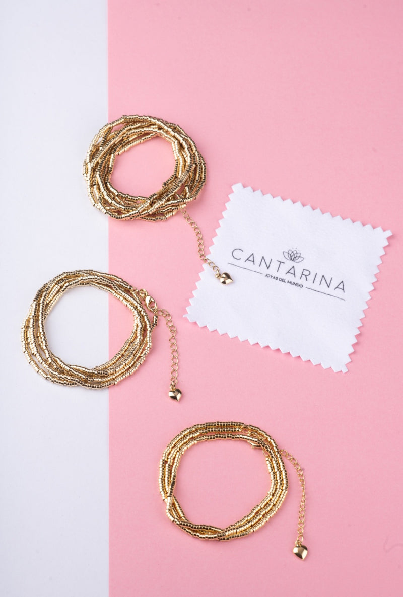 PULSERA BOR GITANA GOLD 1,2 MTRS