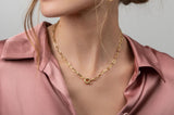 COLLAR ORO SIMONA 45 CM