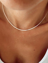 COLLAR PLATA CINTA
