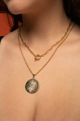 COLLAR ORO SIMONA 40 CM
