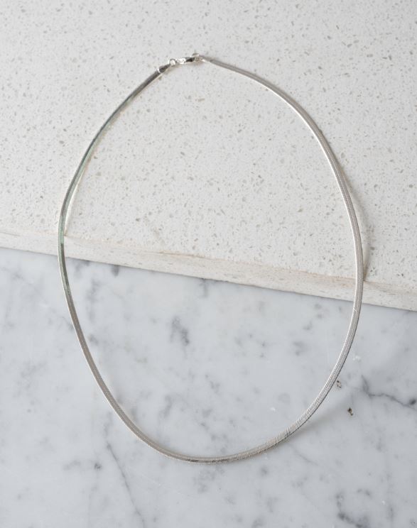 COLLAR PLATA CINTA