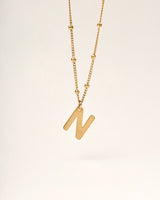 COLLAR ORO LETRA CATALINA