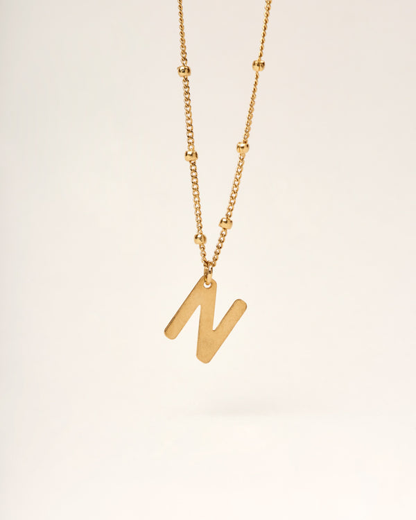 COLLAR ORO LETRA CATALINA